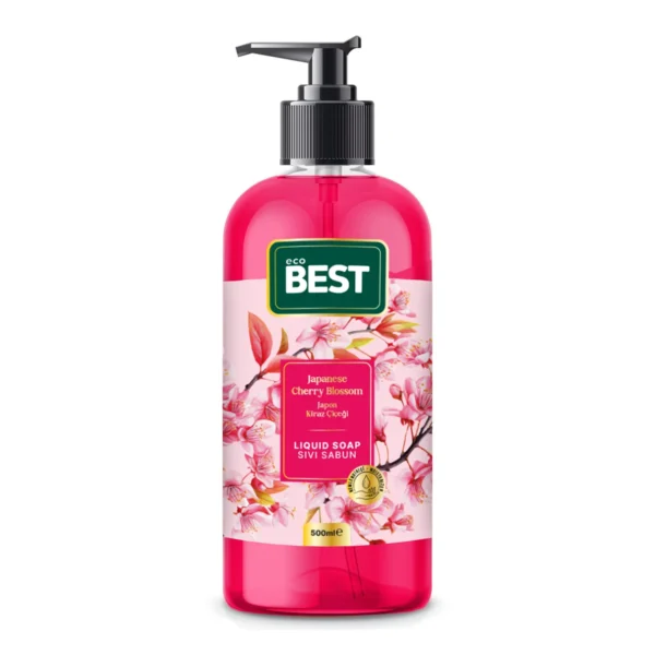 ECOBEST Sıvı Sabun Japon Kiraz Çiçeği 500ML